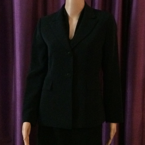 Tahari Jacket, Black, Size 4P - Picture 3 of 6